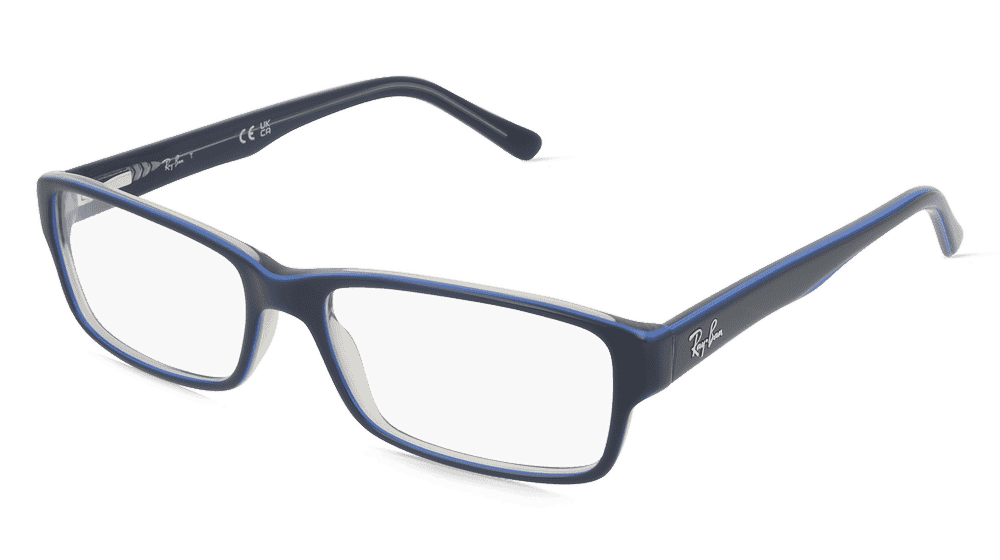 Ray-Ban RX5169 Bleu Vue d'angle
