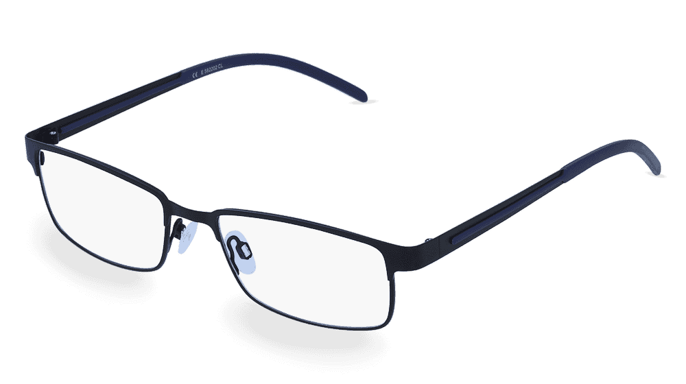 Daniel Zwart blauw Hoekaanzicht