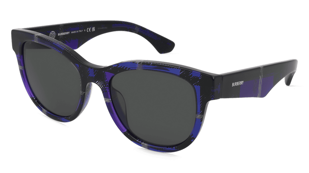 Burberry 0BE4432U Violet Vue d'angle
