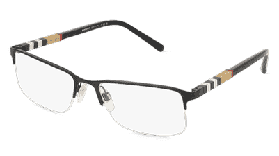 Burberry BE1282 Noir Vue d'angle
