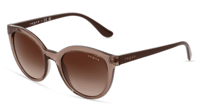VOGUE VO5427S Brun transparent Vue d'angle
