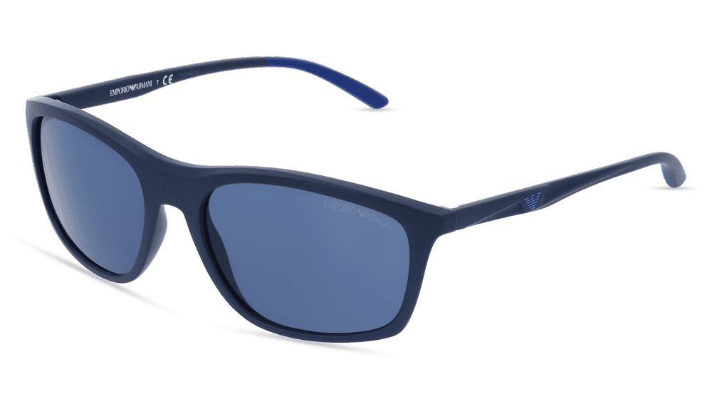 EMPORIO ARMANI EA4179 Bleu mat Vue d'angle