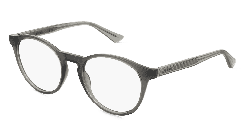 Calvin Klein CK23549 Gris transparent Vue d'angle