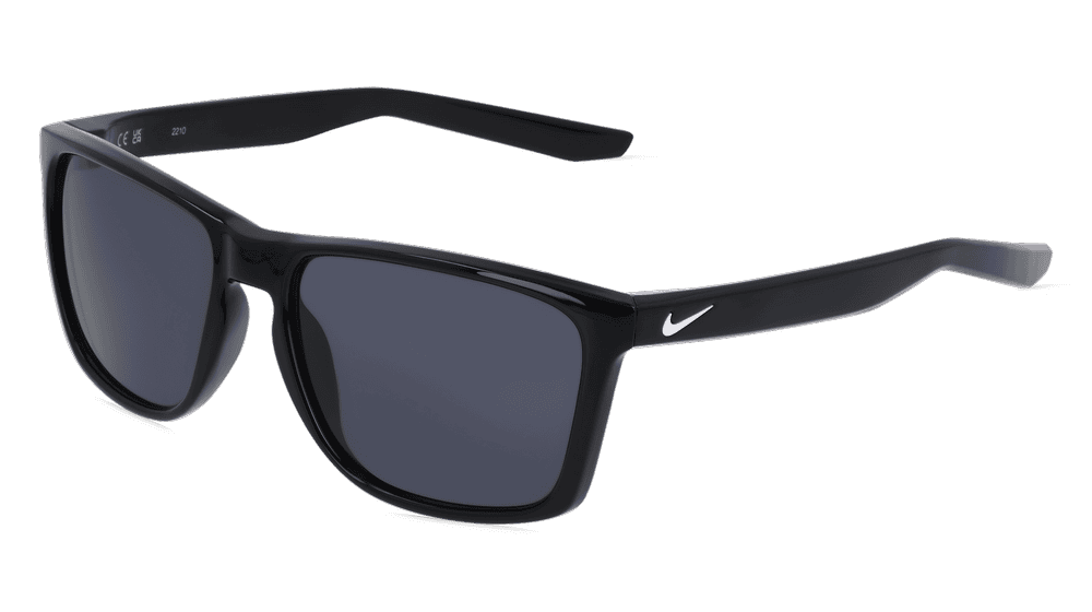 Nike FORTUNE FD1692 Zwart glanzend Hoekaanzicht