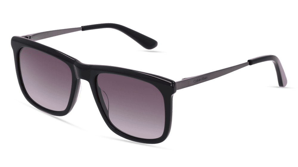 CALVIN KLEIN CK22536S Zwart glanzend Hoekaanzicht