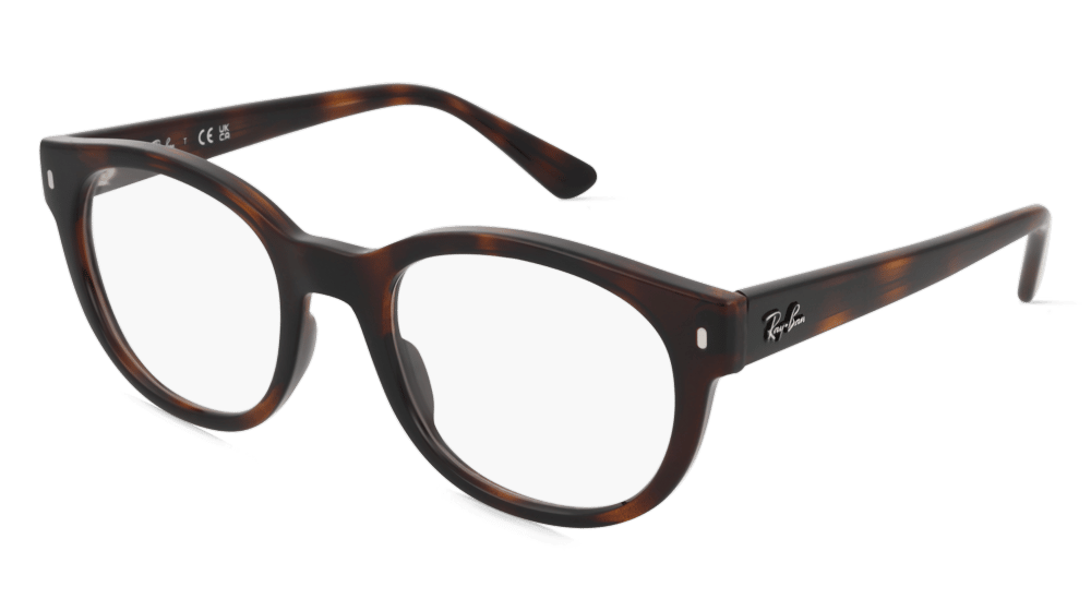 Ray-Ban RX7227 havana Hoekaanzicht
