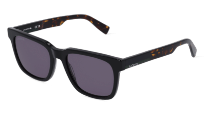 Lacoste L996S Havanna brillant Vue d'angle