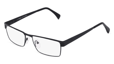 Fielmann MC 577 FLEX CL Noir bleu Vue d'angle