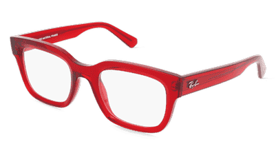 Ray-Ban 0RX7217 CHAD Blauw donker Hoekaanzicht