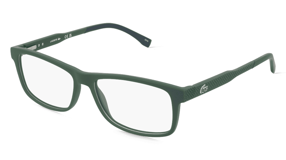 Lacoste L2876 Vert mat Vue d'angle