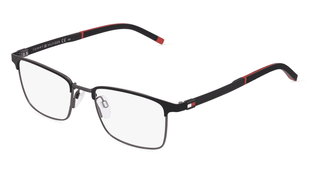 TOMMY HILFIGER EYEWEAR TH 1919 Gris gun noir Vue d'angle