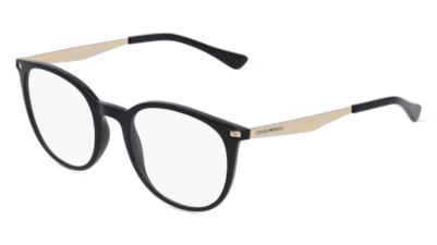Emporio Armani EA3168 Gris brillant Vue d'angle