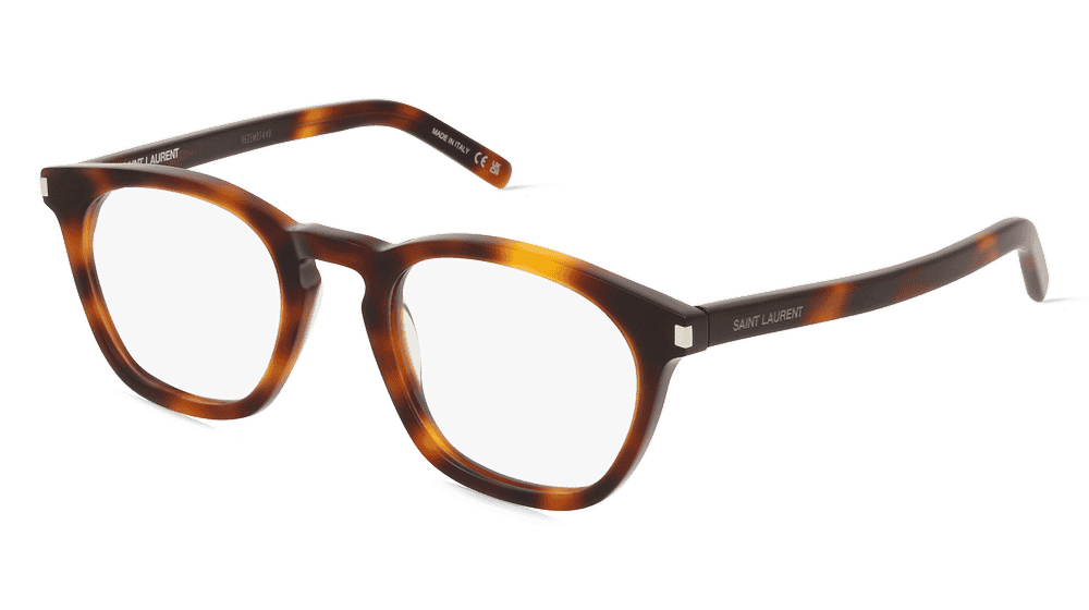 Saint Laurent SL 28 OPT Havane Vue d'angle