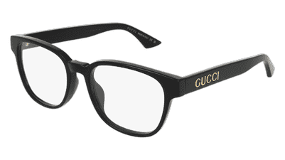 Gucci GG1746OA zwart Hoekaanzicht
