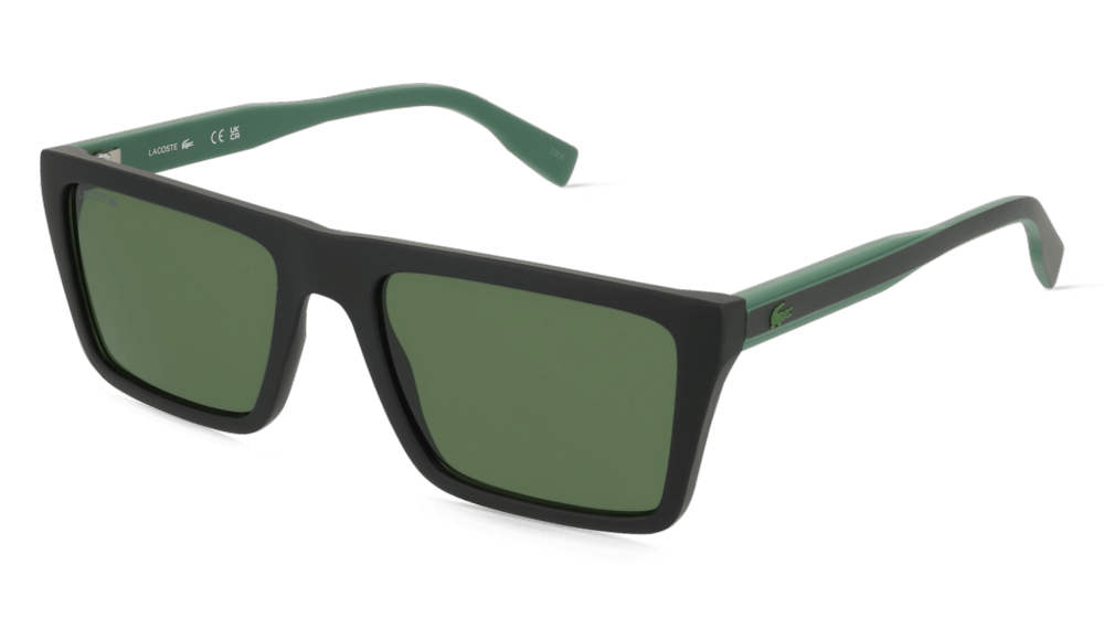 Lacoste L6009S Vert noir Vue d'angle