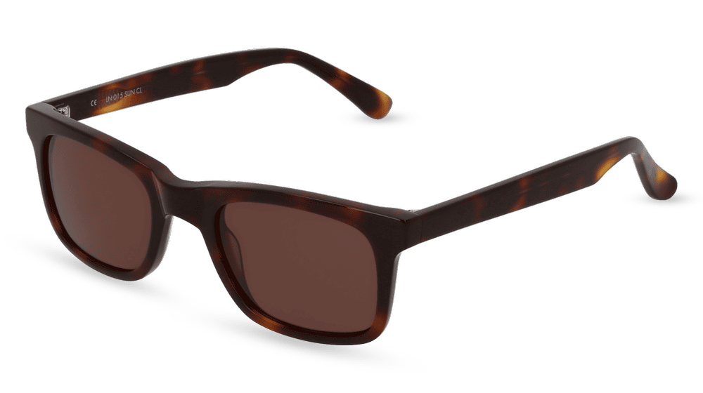 Louie Sun Havanna glanzend Hoekaanzicht