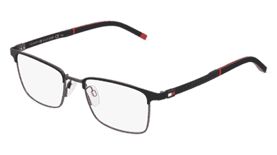 TOMMY HILFIGER EYEWEAR TH 1919 zwart gun Hoekaanzicht