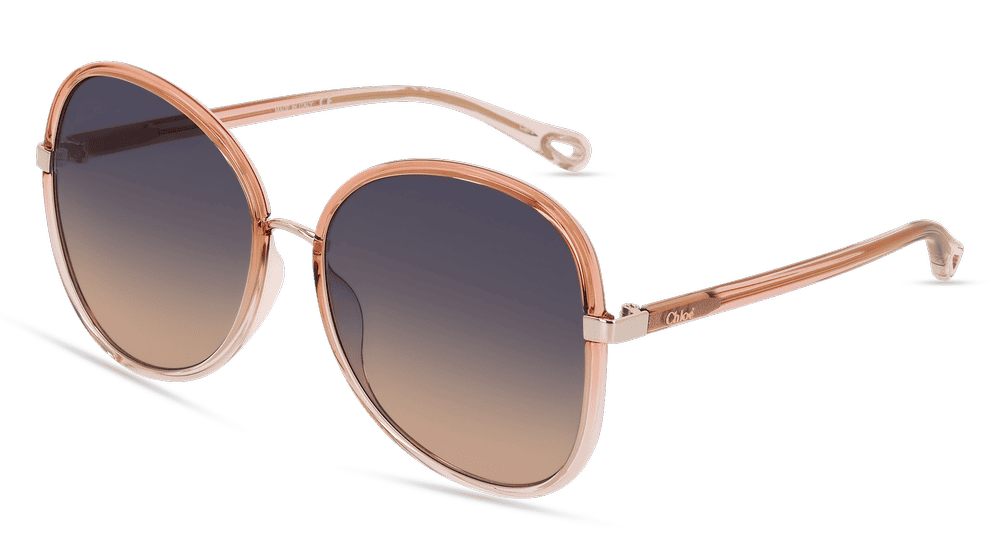 CHLOE CH0030S Oranje beige Hoekaanzicht