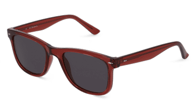 Riley Sun rood transparant Hoekaanzicht