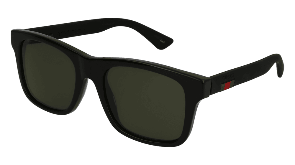 GUCCI GG0008S Black Corner View