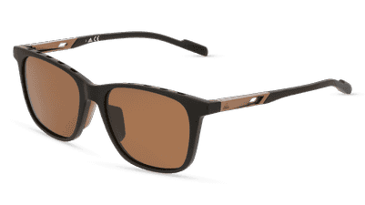 ADIDAS SP0051 Noir mat Vue d'angle