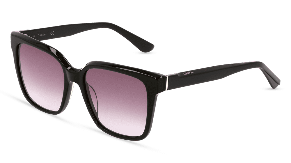 CALVIN KLEIN CK21530S Zwart glanzend Hoekaanzicht