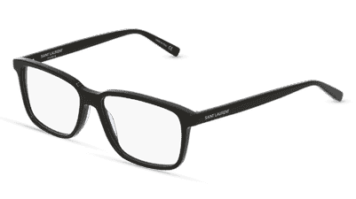 Saint Laurent SL 458 zwart Hoekaanzicht