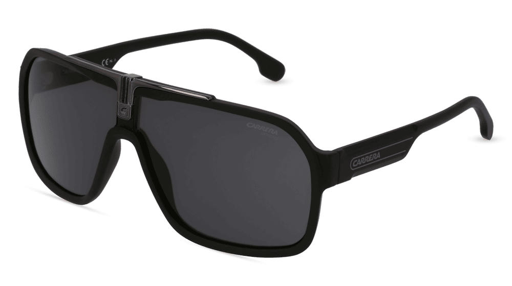 CARRERA 1014/S Noir brillant Vue d'angle