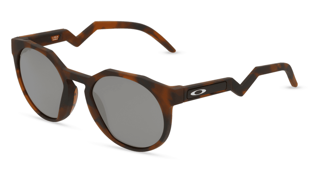 Oakley OO9464 HSTN havana mat Hoekaanzicht