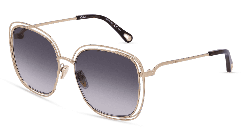 CHLOE CH0077SK Goud glanzend Hoekaanzicht
