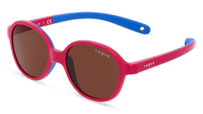 Vogue eyewear VJ2012 Rose bleu Vue d'angle