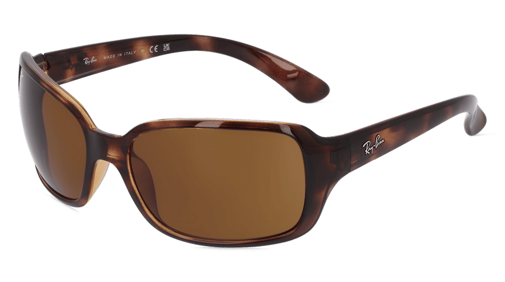 Ray-Ban RB4068 Havane Vue d'angle