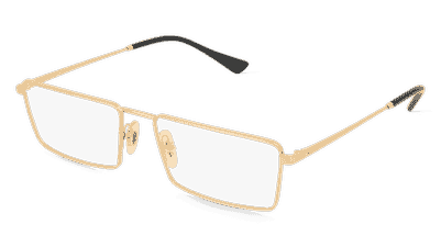 Ray-Ban 0RX6541 EMY goud Hoekaanzicht