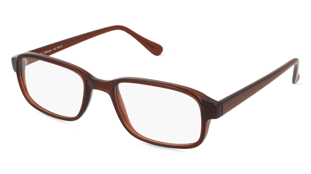 Fielmann MC 596 CL Brun transparent Vue d'angle
