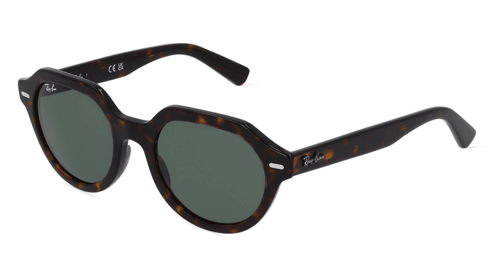 Ray-Ban RB4399 havana Hoekaanzicht