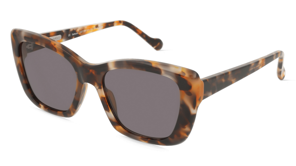 Fielmann EMT 005 SUN RN Gris Havane Vue d'angle