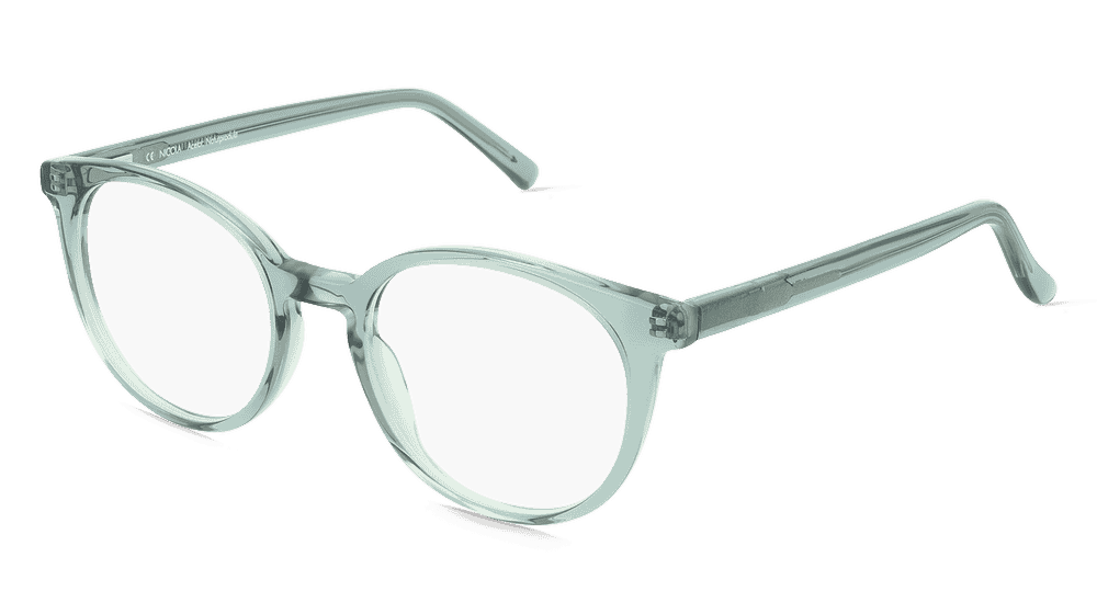 Fielmann ABC 094 FLEX CL NICOLA Vert transparent Vue d'angle