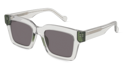 Fielmann EMT 010 SUN RN Gris transparent Vue d'angle