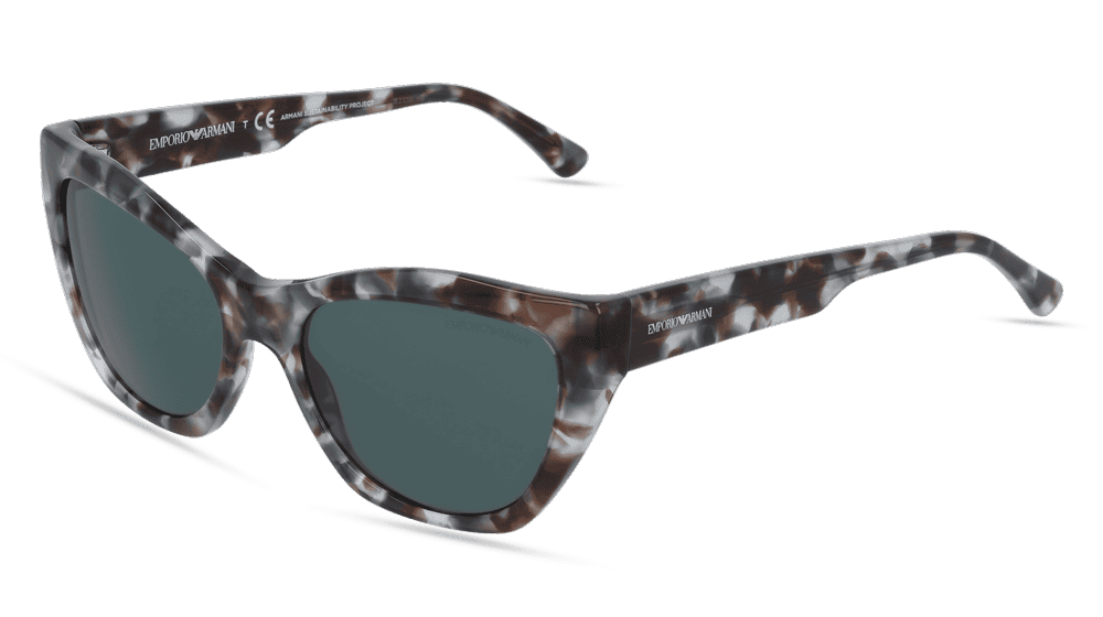 EMPORIO ARMANI EA4176 blauw havana Hoekaanzicht
