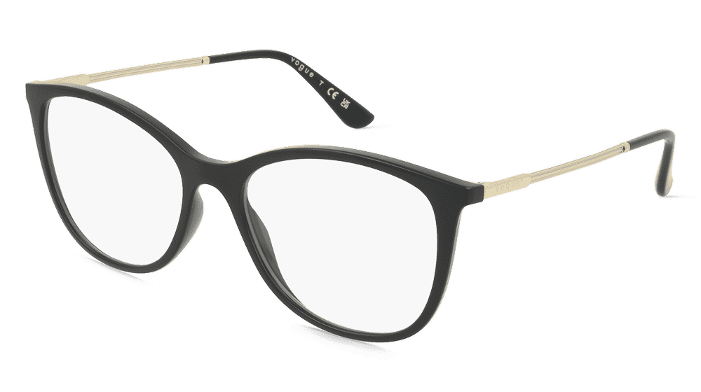 Vogue 0VO5562 Noir Vue d'angle