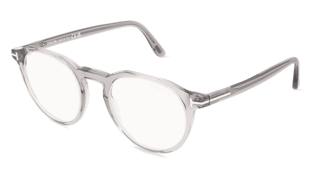 Tom Ford FT5833-B grijs Hoekaanzicht
