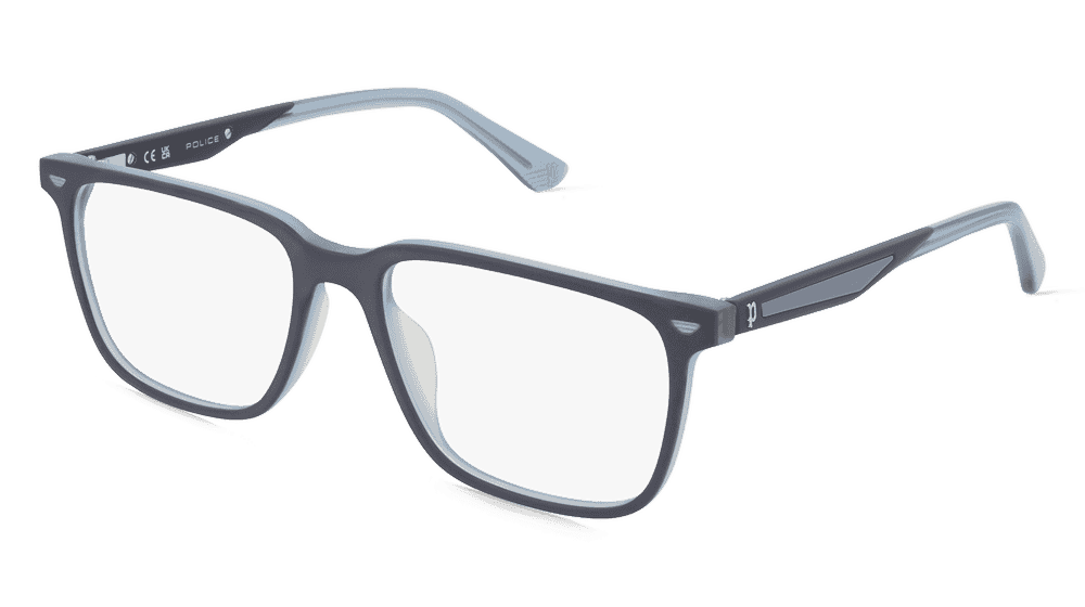 Police POIVPLF01 Bleu transparent Vue d'angle
