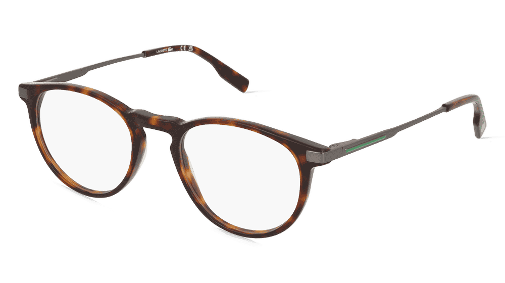 Lacoste L2941 Havanna foncé Vue d'angle