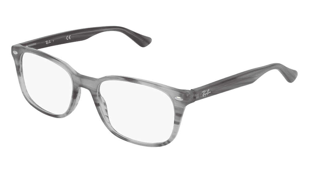 RAY-BAN RB 5375 Grey havana Corner View