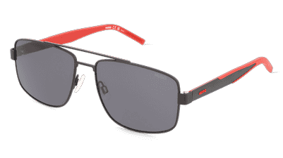 Hugo HG 1338/S Ruthenium mat Hoekaanzicht
