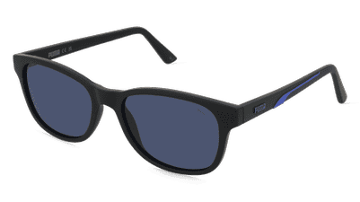 Puma PU0468S zwart kristal  Hoekaanzicht