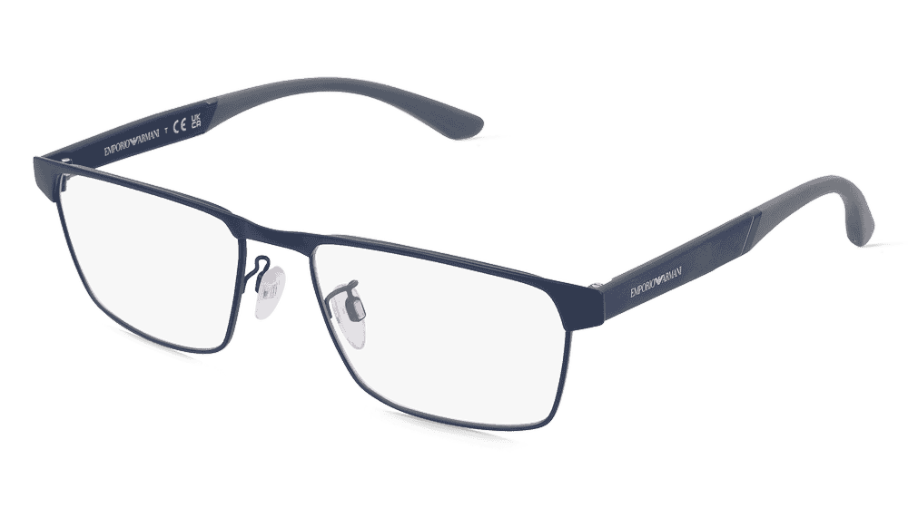 Emporio Armani EA1124 blauw Hoekaanzicht