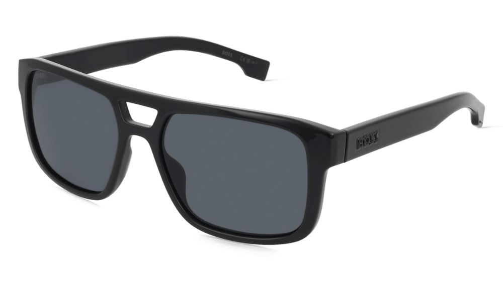 Boss 1648/S Noir Vue d'angle
