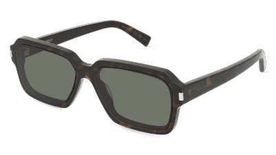 Saint Laurent SL 611 zwart Hoekaanzicht