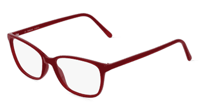 Fielmann JIL 027 CL VERA Rouge brillant Vue d'angle